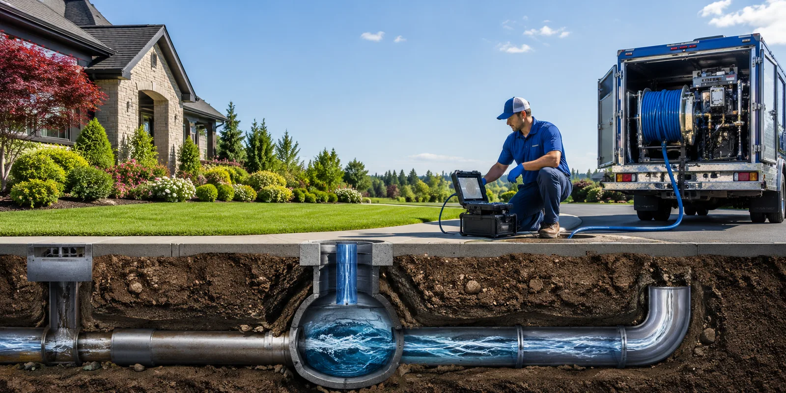 Drainage restoration information for New Boston, MI